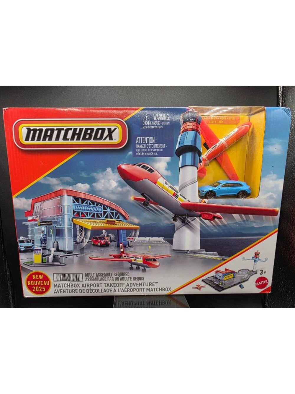 Matchbox Airport Takeoff Adventure Playset New 2025 Model Age 3+ Adult Assembly